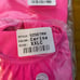 Solid pink sized labeled leotards