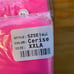 Solid pink sized labeled leotards