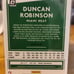 Donruss 2020-21 OPTIC PURPLE DUNCAN ROBINSON PRIZM CARD #44