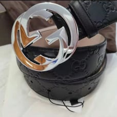 Guссі Men's Belt With G Buckle In Black
