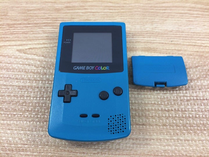 Nintendo Game Boy Color in Blue Console