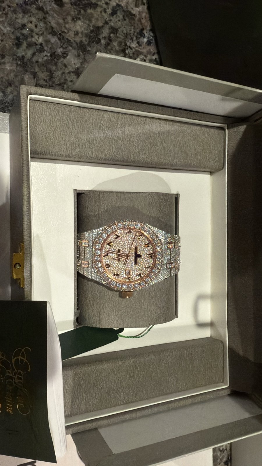 VVS+ Moissanite Custom Watch