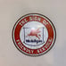 Rustic Mobilgas Pegasus round sign AND mobilgas nostalgic vintage metal wall