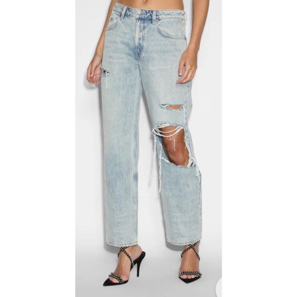 Ksubi Brooklyn Jean Worn Thrashed NWT Size 27