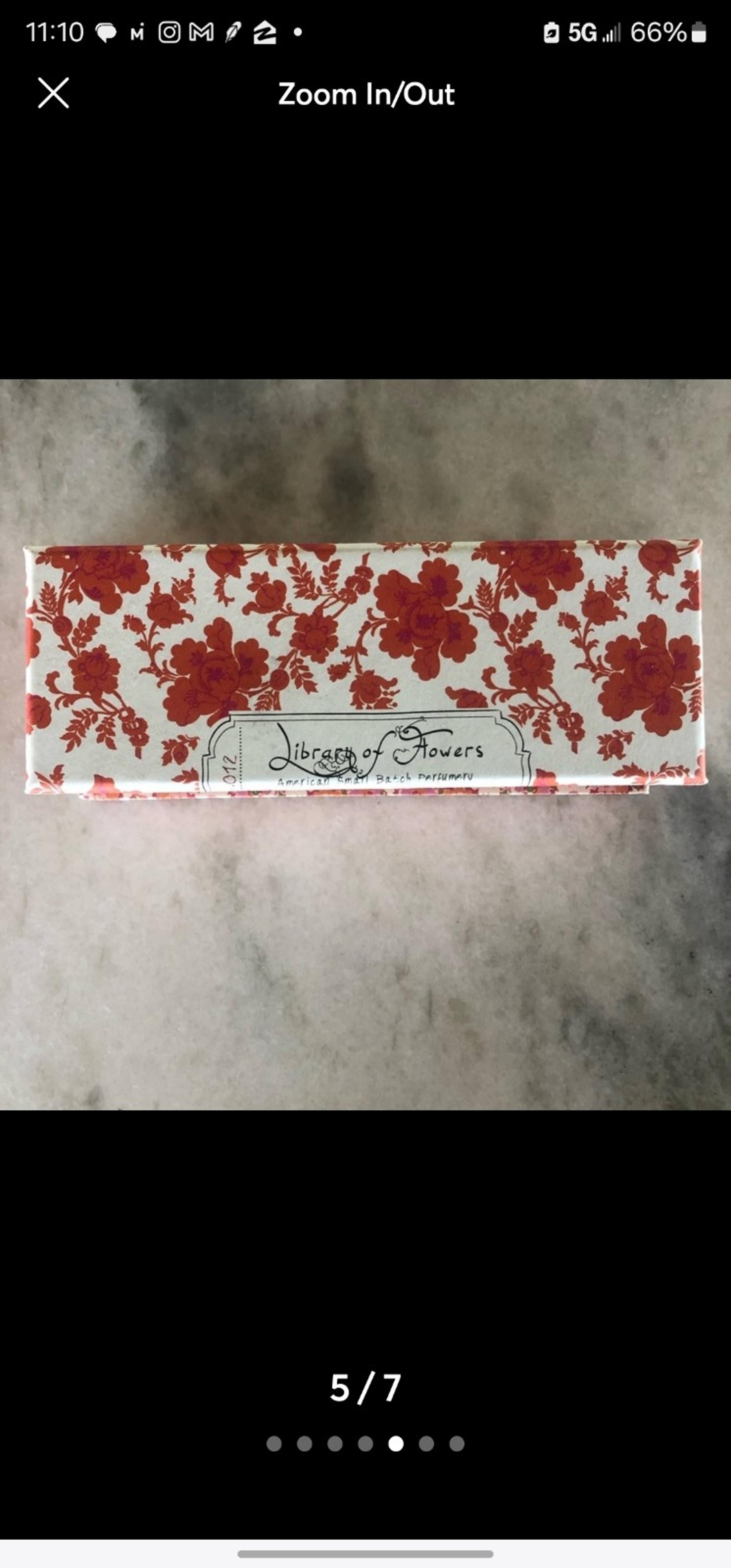 Library of Flowers  Field & Flowers hand cream