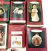 Lot of 17 Hallmark Keepsake Ornaments 1980s to 2020s Santa Snowman Sweet Decade