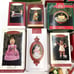 Lot of 17 Hallmark Keepsake Ornaments 1980s to 2020s Santa Snowman Sweet Decade