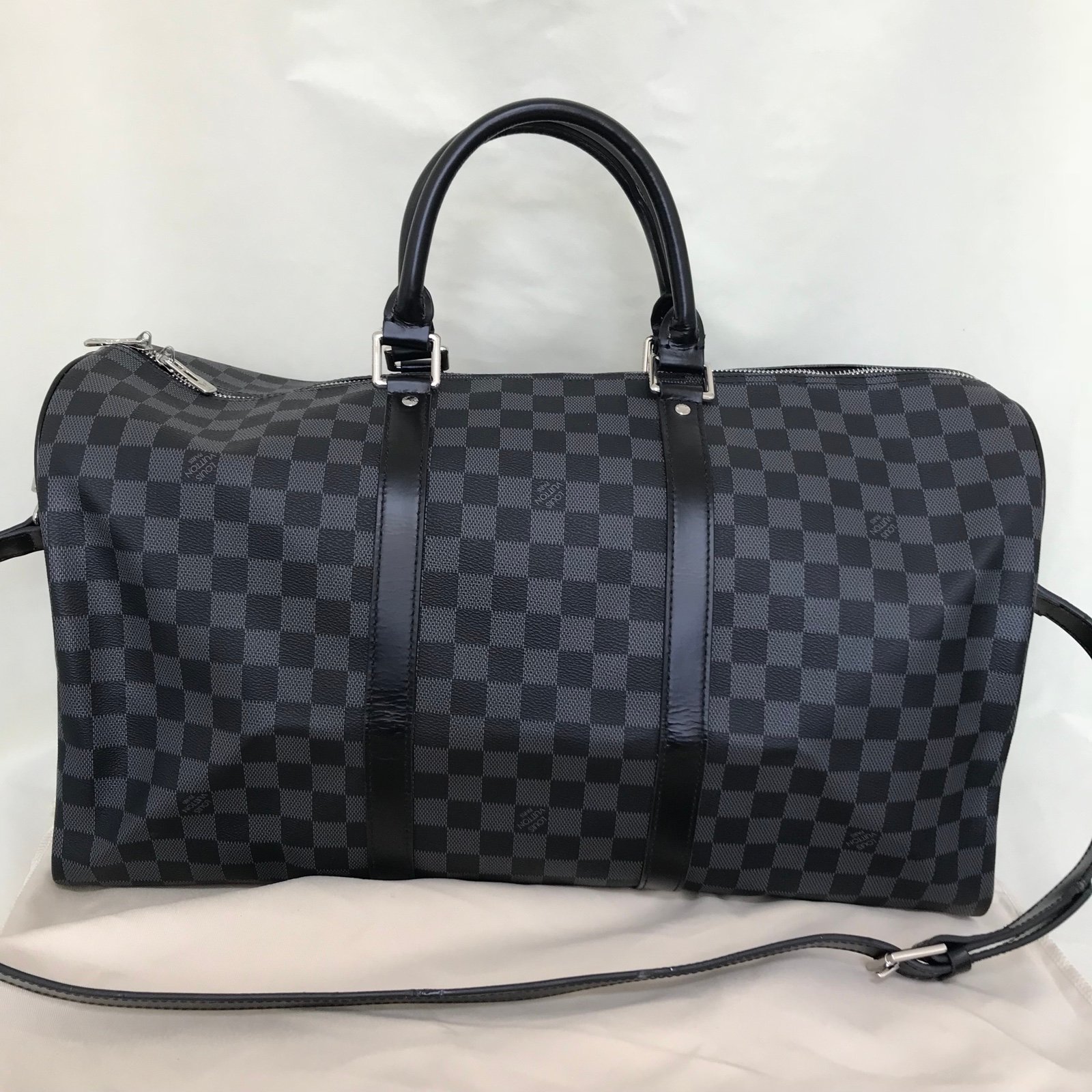 Keepall Bandouliere Monogram Eclipse Used