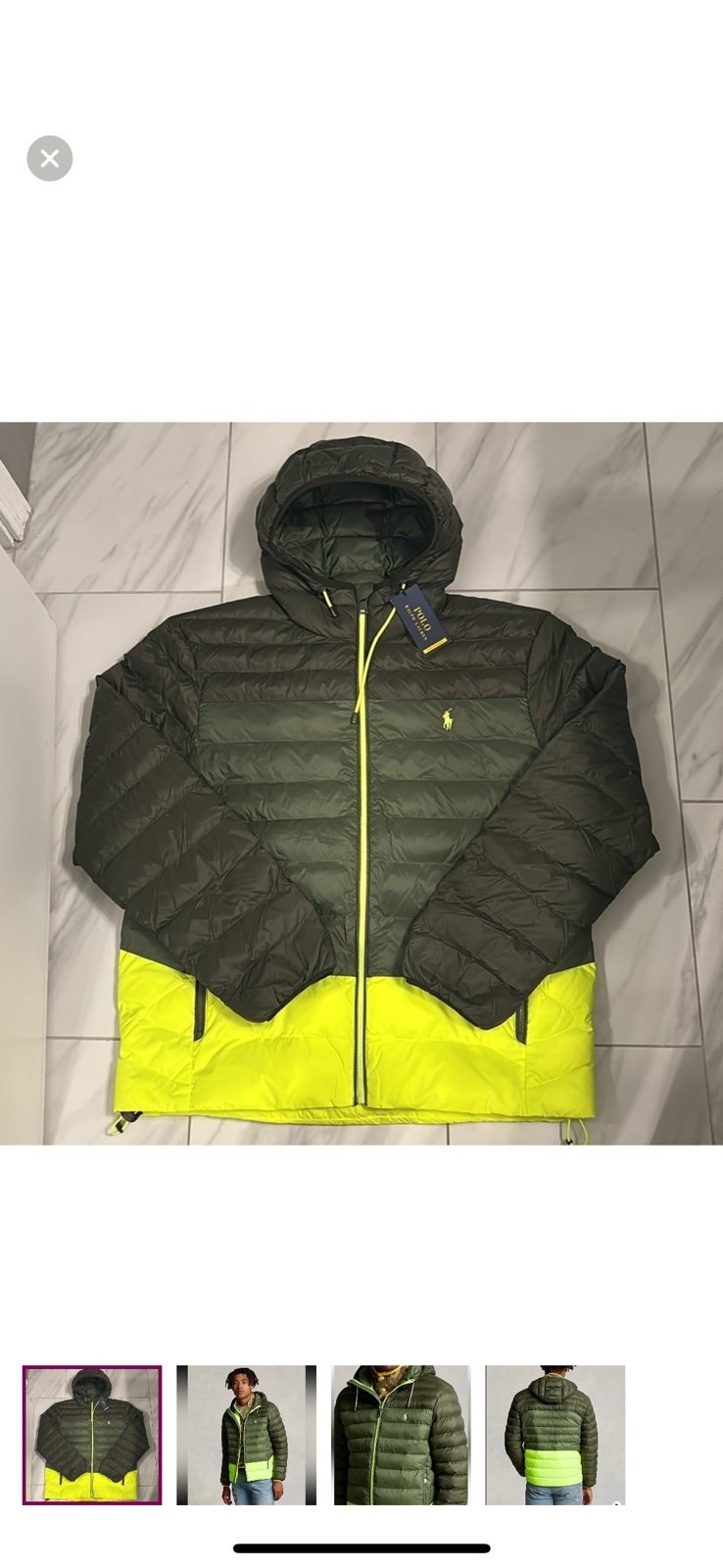 Men’s Polo Ralph Lauren Packable Water-Repellent Jacket