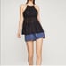 BCBGMAXAZRIA LACE Halter TOP