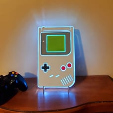 Gameboy Sign, Neon like
