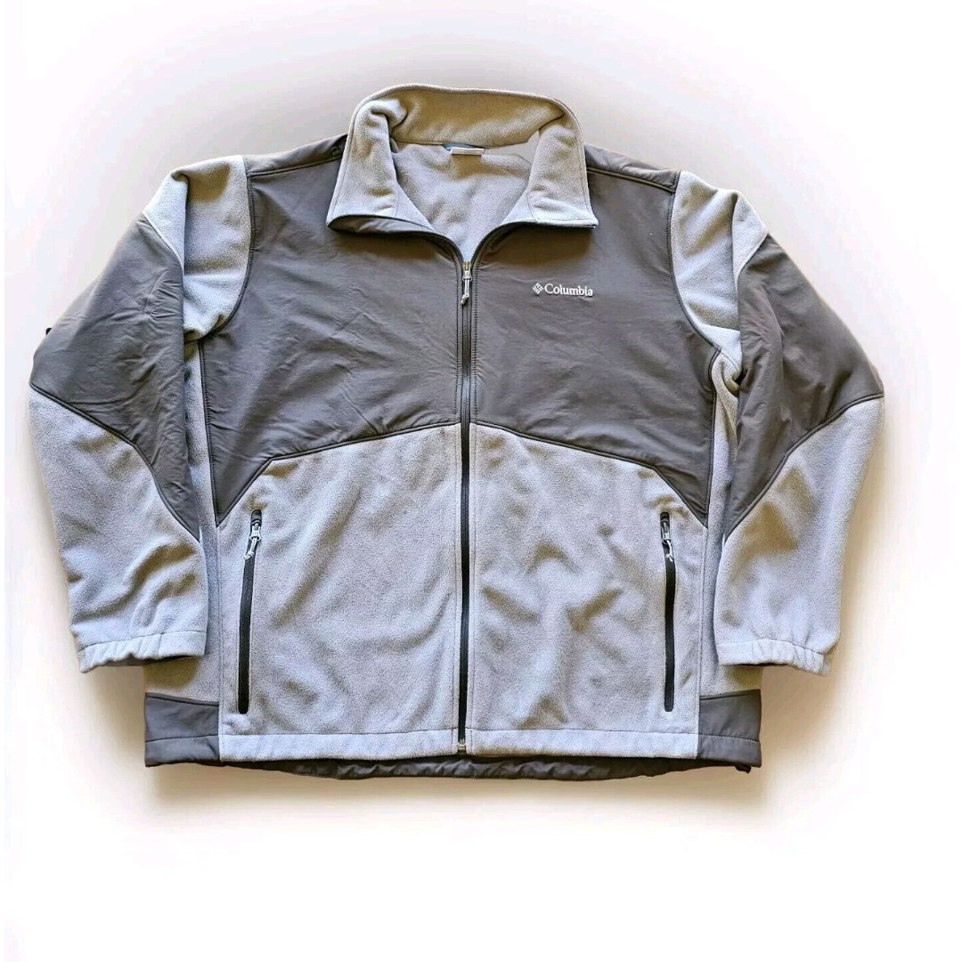 Columbia Men’s XXL Ascender Softshell Jacket Charcoal/Gray