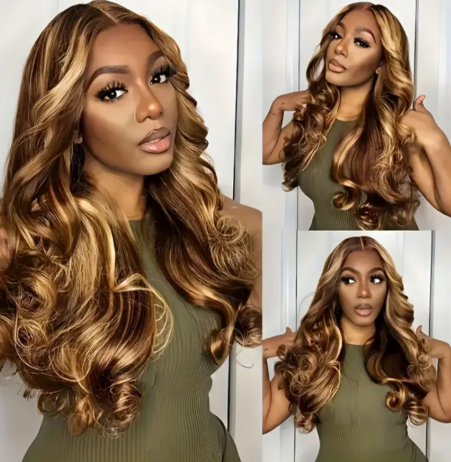 24 Inch Human Hair Lacefront Wig