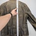 Hidesign Leather Motorcycle Jacket Womens L Red Satin Lining Genuine Brown Moto