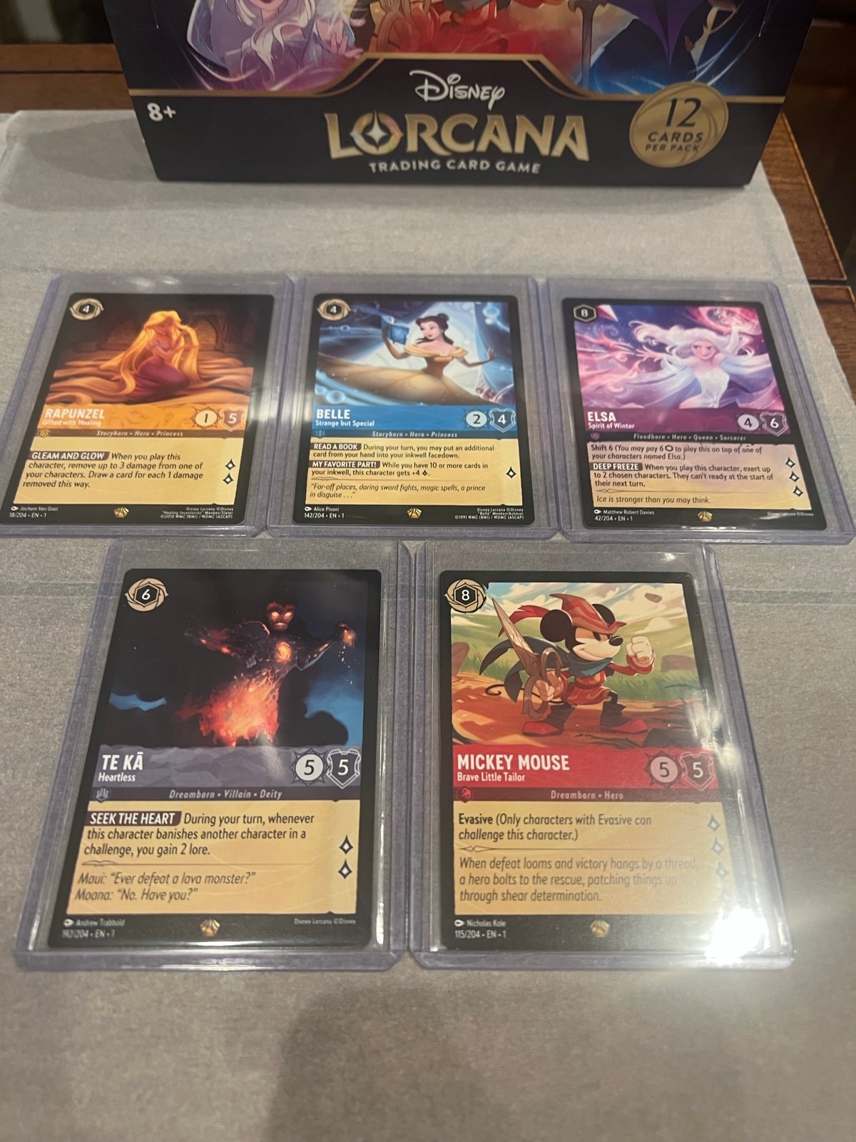 Disney Lorcana Bundle Missing Cards 5x Legendary 2x Super Rare