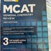Preowned Princeton Review 8 book MCAT set with science workbook included