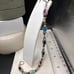 Vintage Sterling MultiStone Mexico Southwestern Teardrop Toggle Clasp Bracelet