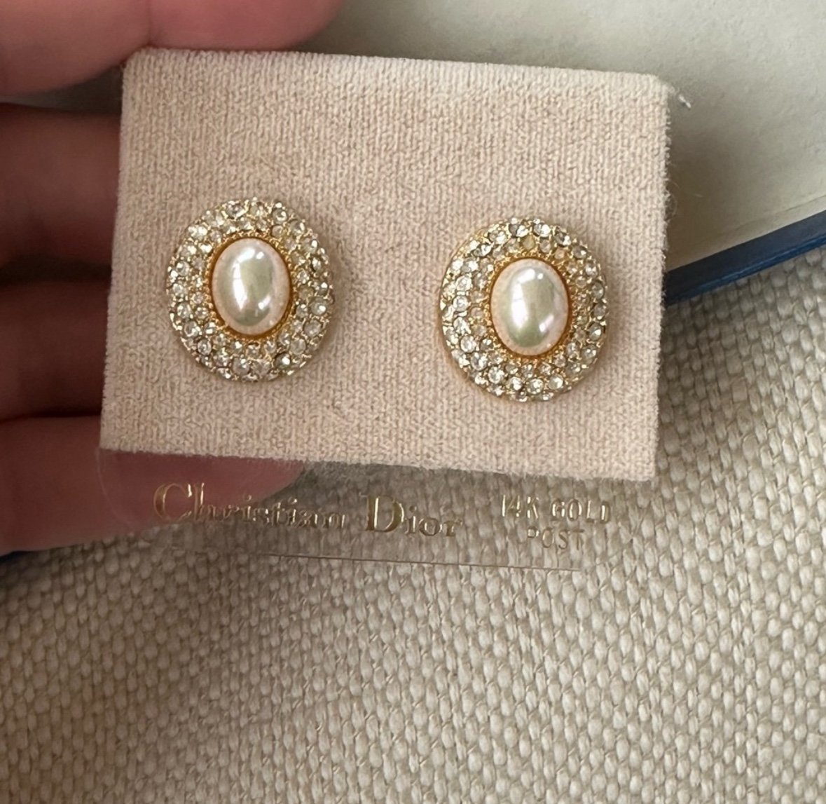 Dior earrings