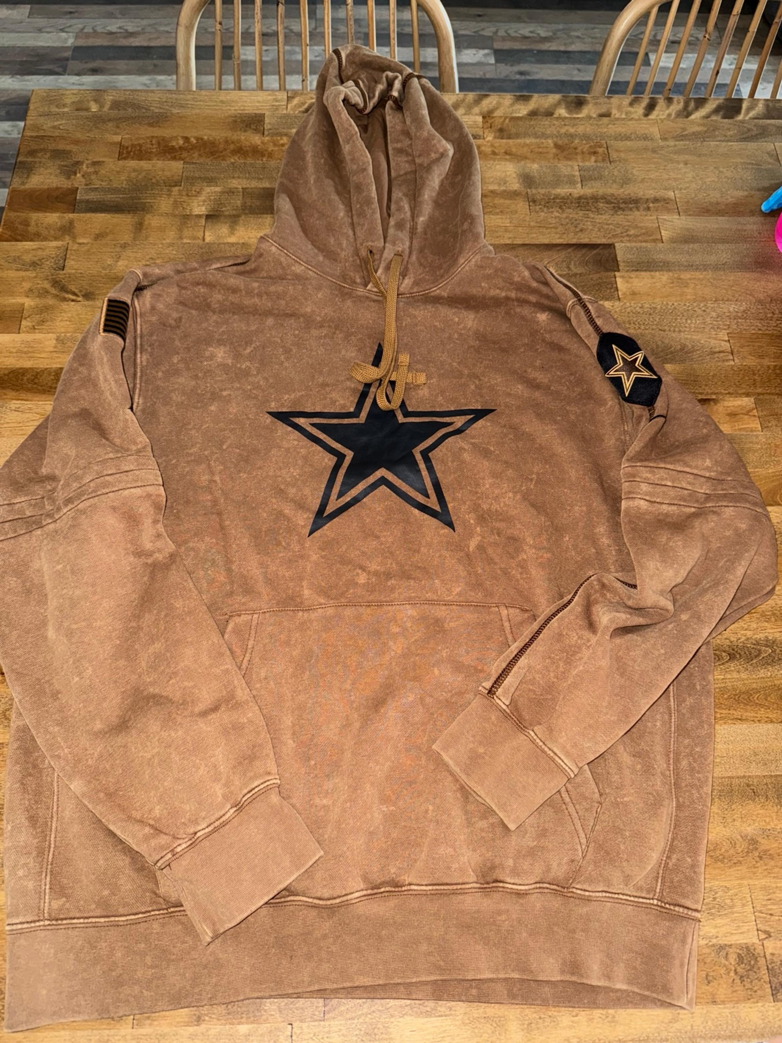 Salute to Service 2023 Nike Dallas Cowboys Hoodie Mens SZ LARGE - NFL