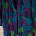 100% Silk Sunny Leigh Vintage Floral print blazer - Size S