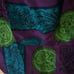 100% Silk Sunny Leigh Vintage Floral print blazer - Size S