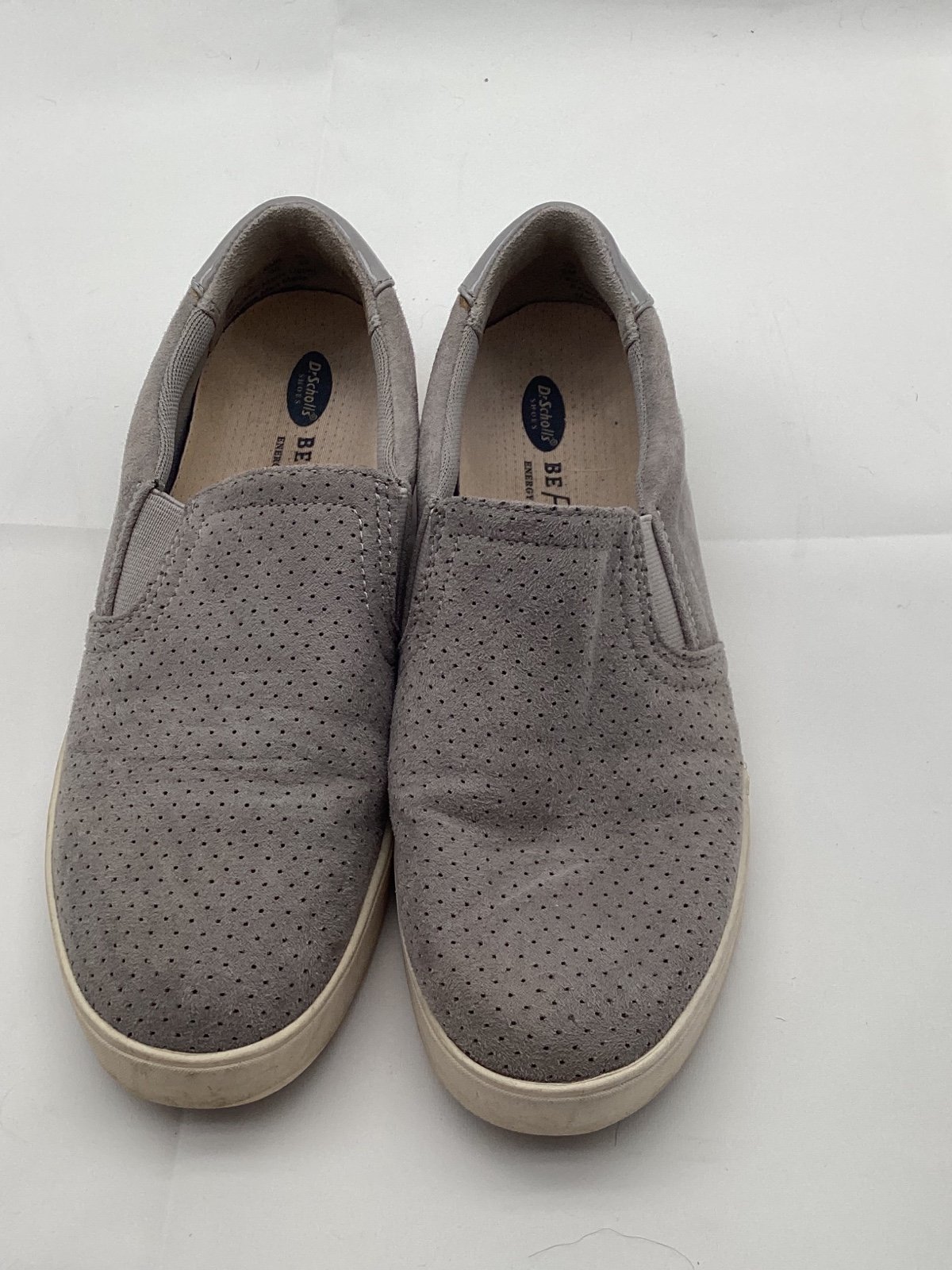 Dr. Scholls Womens Slip On Sneakers Shoes Gray Size 6M