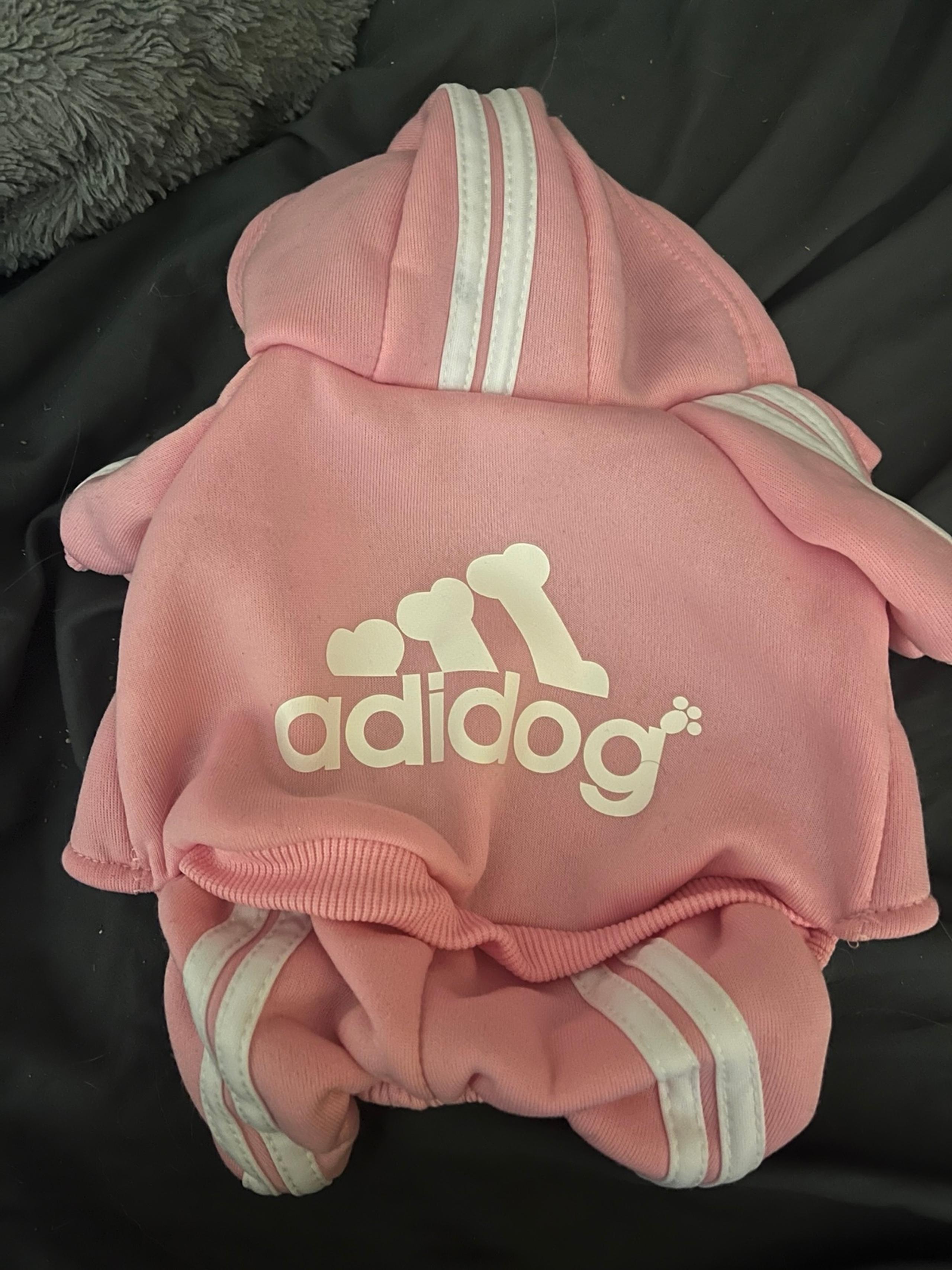 Adidog extra small toy poodle sized dog onesie
