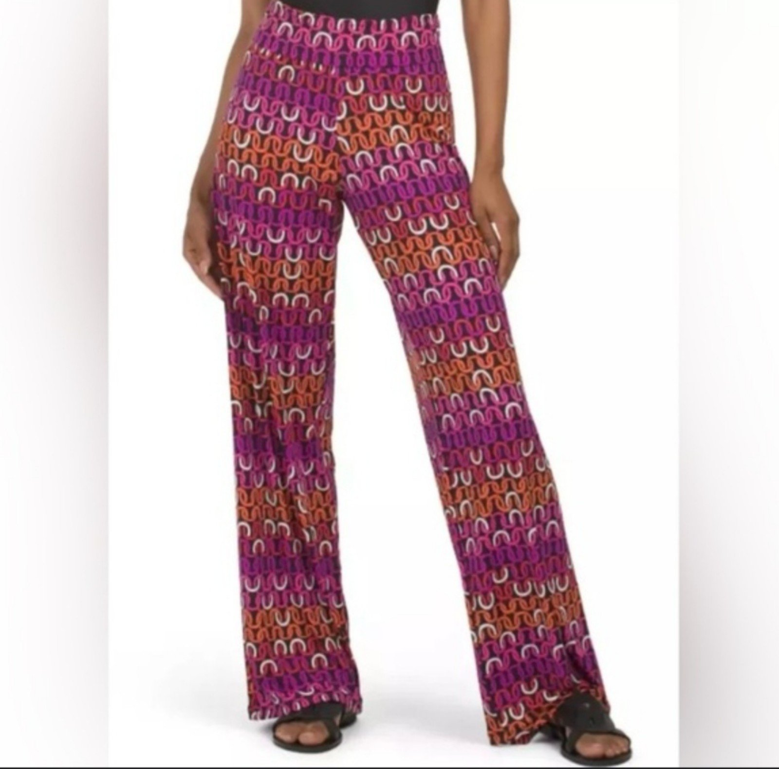 TRINA TURK Echo Swim Coverup Pants Size Medium NWT