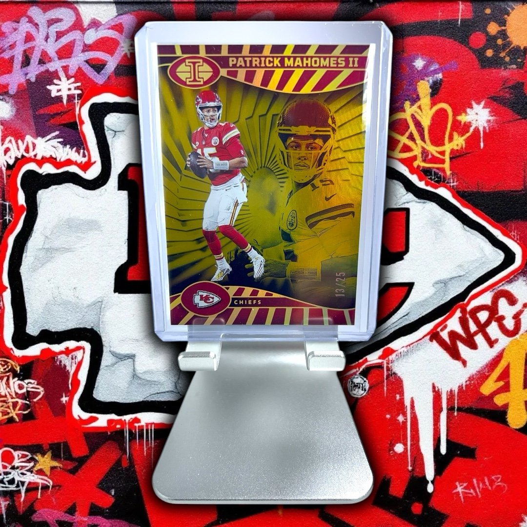 2024 Panini Illusions Patrick Mahomes Gold #13/25 SSP Kansas City Chiefs 55pt
