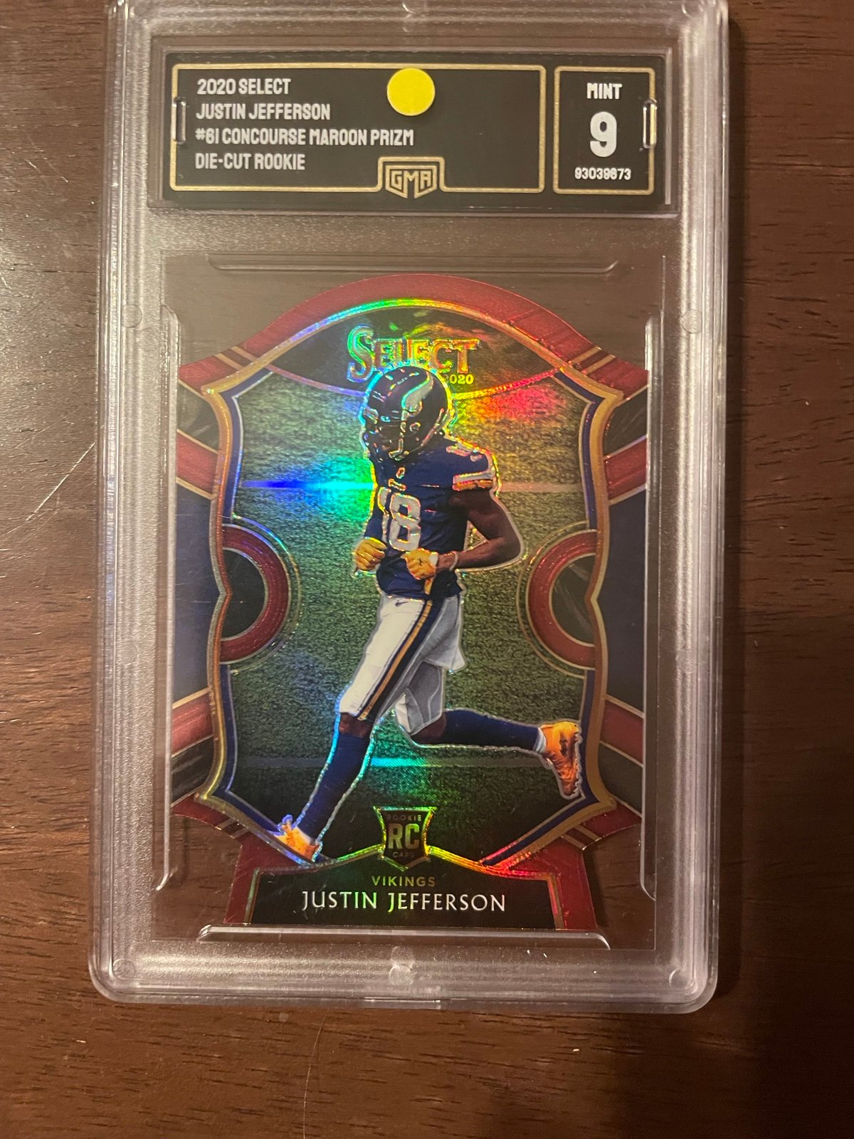 2020 Panini Select Justin Jefferson