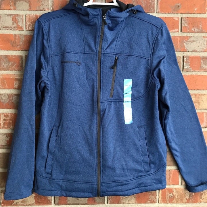 Free Country Tech Fleece Jacket Coat L