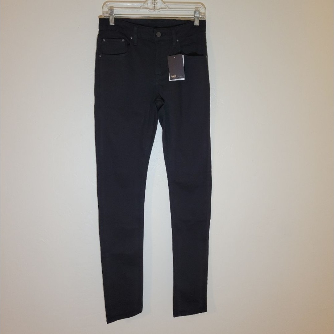 ASOS NWT BLACK MEN'S JEANS 3OX36 SIZE X LONG, SHOT LENGTH 9 INCHES, WAIST 15 .