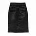 Inherit Co Sandra Skirt Black Denim size 22