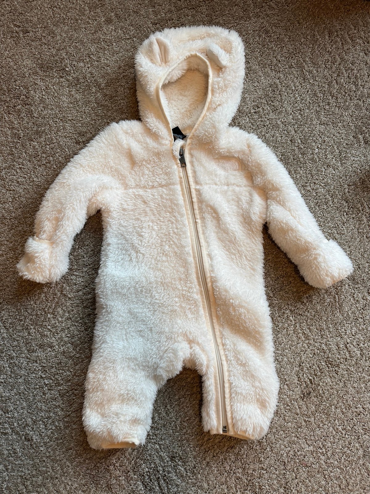 Northface Baby Bear Bunting Suit 0-3 Months