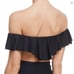 Trina Turk Off Shoulder Ruffle Bandeau Bikini Top