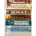 Lot of 22 Movie Theater Box Office Mylar Banners 11.5 x2.5” Authentic Two-Sided