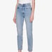 Anine Bing High Rise Jeans Sonya Fit in Washed Blue