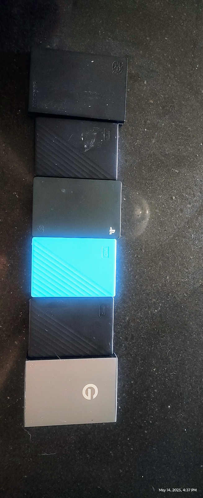 External hard drive lot