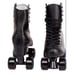 C SEVEN C7skates Quad Roller Skates | Retro Design Black Women's 10 / Men's 9
