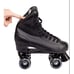 C SEVEN C7skates Quad Roller Skates | Retro Design Black Women's 10 / Men's 9