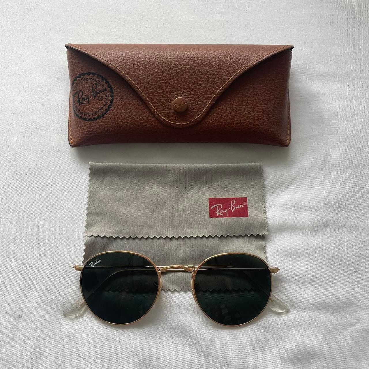 Ray Ban Round Metal Sunglasses