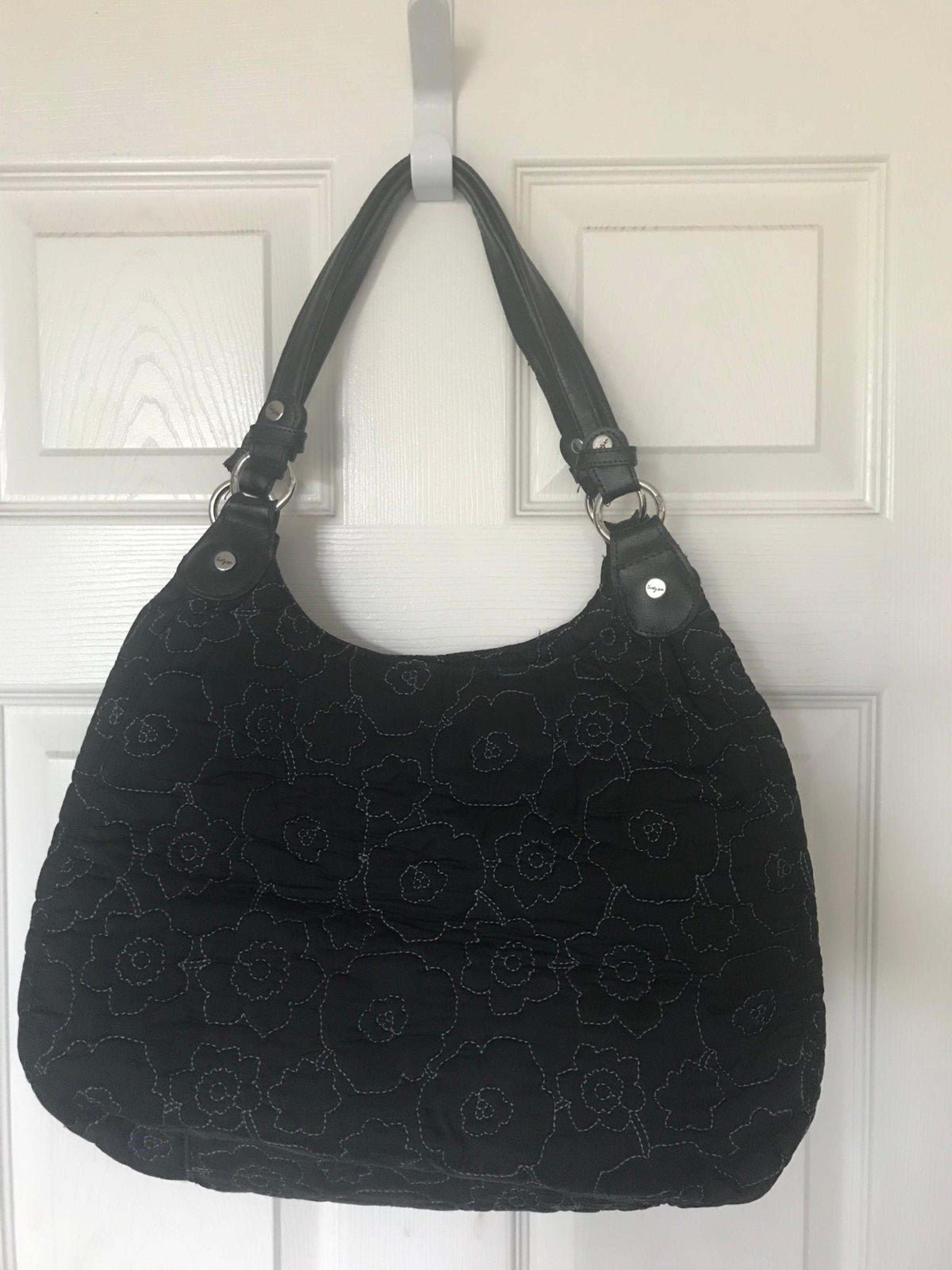Black Quilted Thirty One Purse