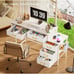 Computer Desk With Charging Station