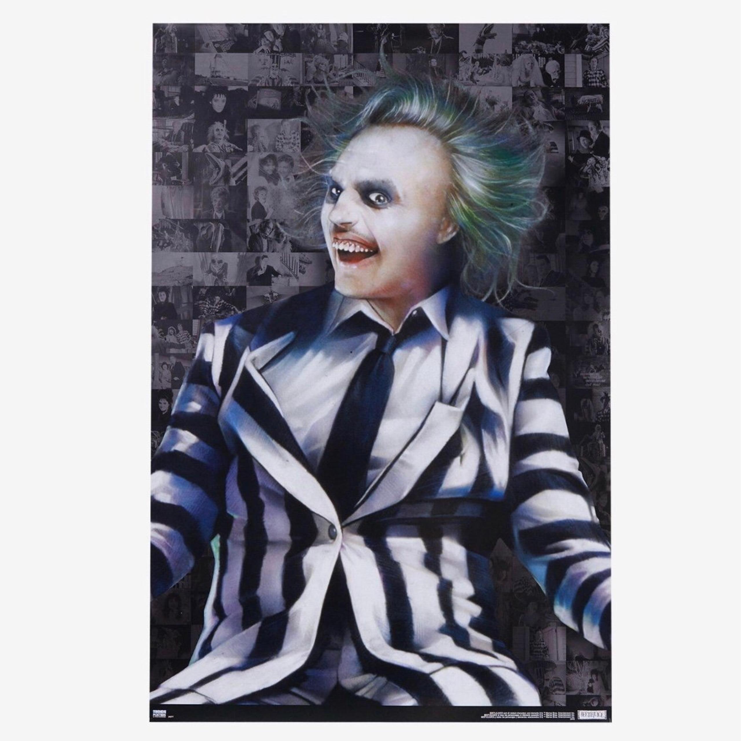 NWT Beetlejuice Collage Poster