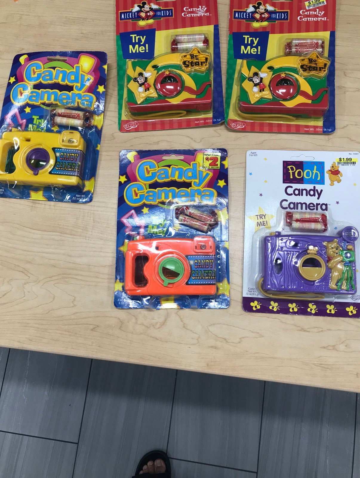Candy cameras