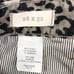 MADEWELL Gray Leopard Corduroy Pants