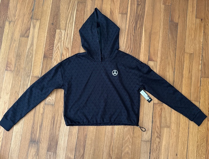Ultracor Astra Hypersonic Pixelation Tennis Hoodie Women's Black Size S