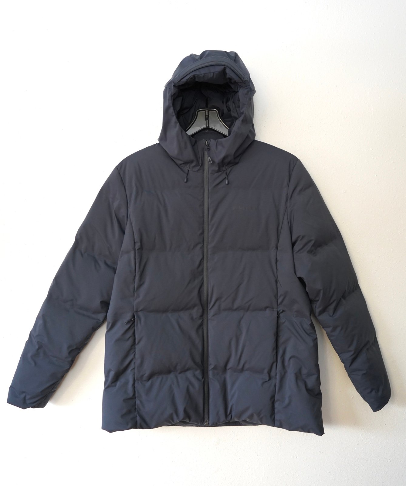 Patagonia Down Jacket Womens XL Midnight Blue Hooded Technical Jackson Glacier