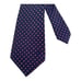 S.T. DUPONT Blue Geometric Silk Tie 59 -3.25 EX COND