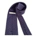 S.T. DUPONT Blue Geometric Silk Tie 59 -3.25 EX COND